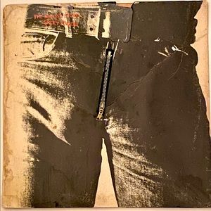 Rolling Stones Sticky Fingers Vinyl Vintage